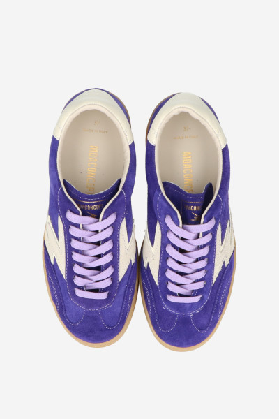 Purple Club Sneaker with White Details