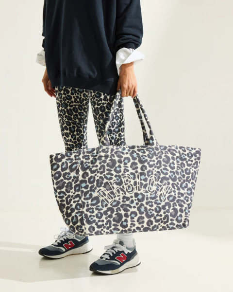 Deblon Shopper Leopard Summer Blue