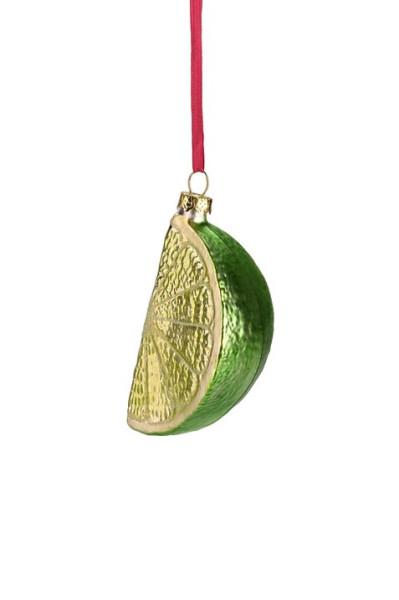 Baumschmuck Limette grün