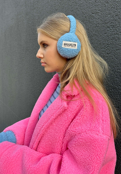 Earmuffs light blue