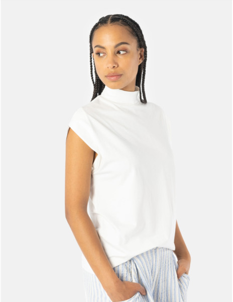 Mai Sleeveless Top offwhite