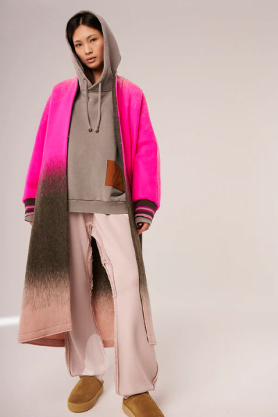 Planket Degradee Coat pink/brown