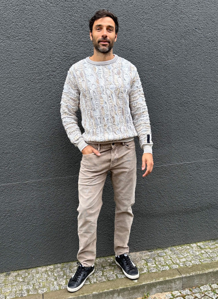 Strickpullover sand