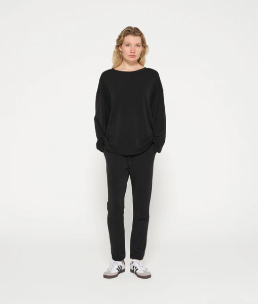 Cropped Jogger Scuba black