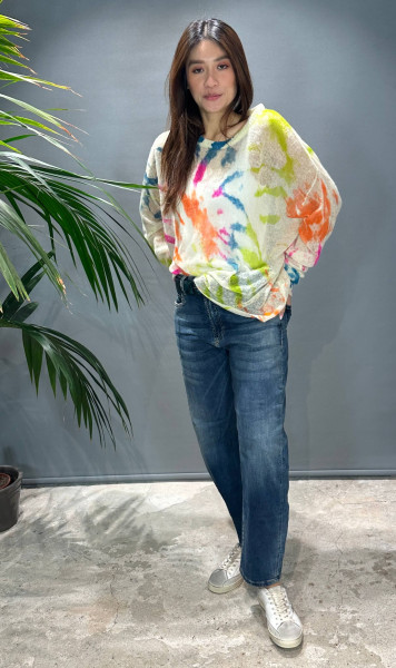 Batik Cashmere Strickpullover Pearcy Multicolor