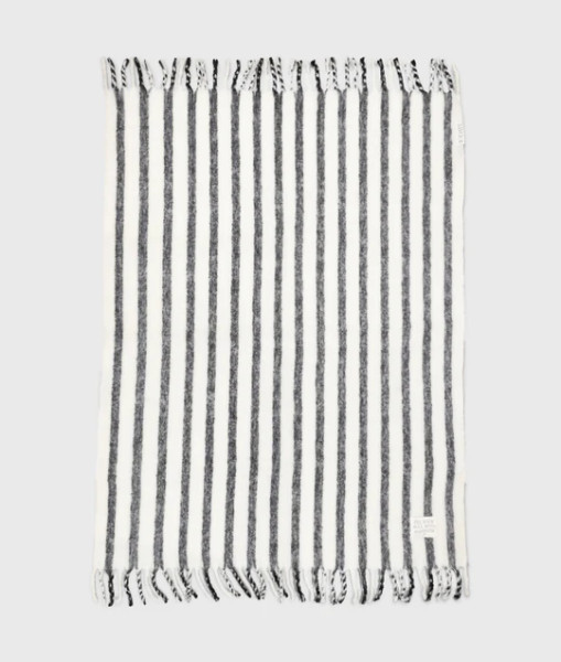 Blanket Stripes ecru/black