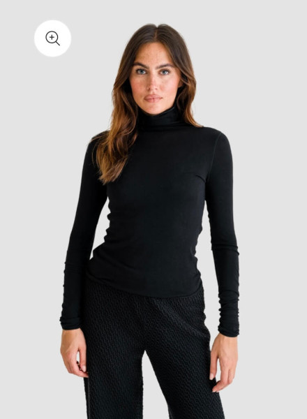 Agena Basic Turtleneck black