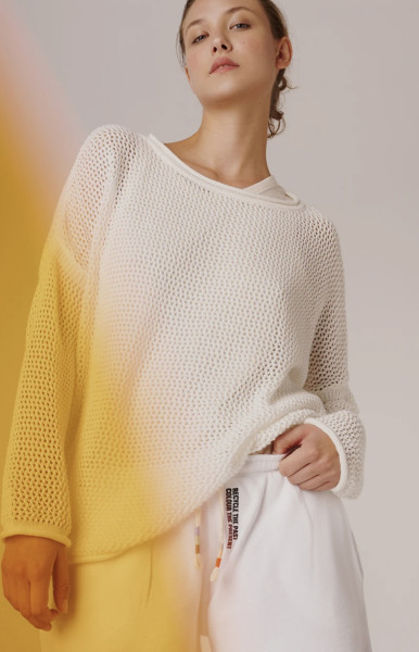 Sweater Surf Net optic white