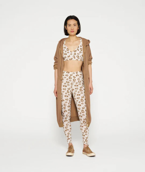 Yoga Leggins Leopard soft white melee