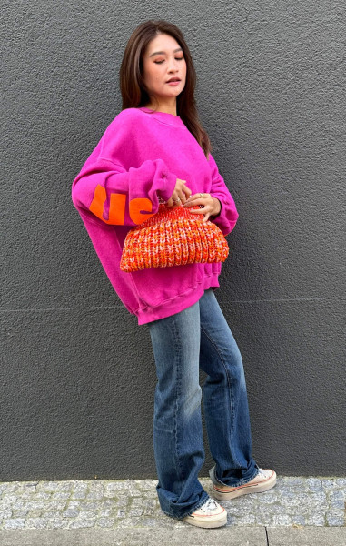 Sis Cloutch orange/coral